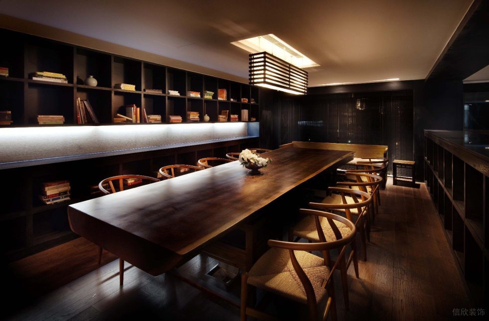 深圳羅湖百仕達大廈800平方米簡約新中式風格辦公室裝修案例小型會議室 深圳羅湖百仕達大廈800平方米簡約新中式風格辦公室裝修案例小型會議室