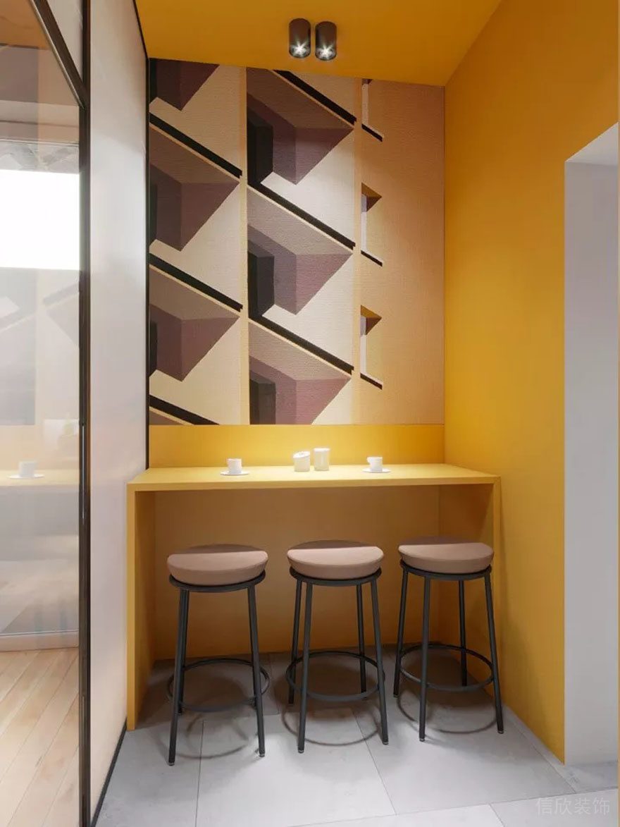 深圳羅湖中民時代廣場150平方米多彩簡約風辦公室裝修案例吧臺休閑區(qū) 深圳羅湖中民時代廣場150平方米多彩簡約風辦公室裝修案例吧臺休閑區(qū)