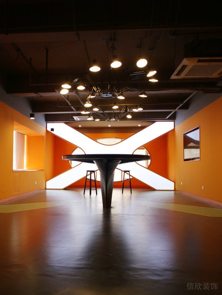 深圳南山凱達爾集團中心大廈2800平方米工業(yè)主義科幻風(fēng)辦公室裝修案例茶水休閑廳光影效果 深圳南山凱達爾集團中心大廈2800平方米工業(yè)主義科幻風(fēng)辦公室裝修案例茶水休閑廳光影效果