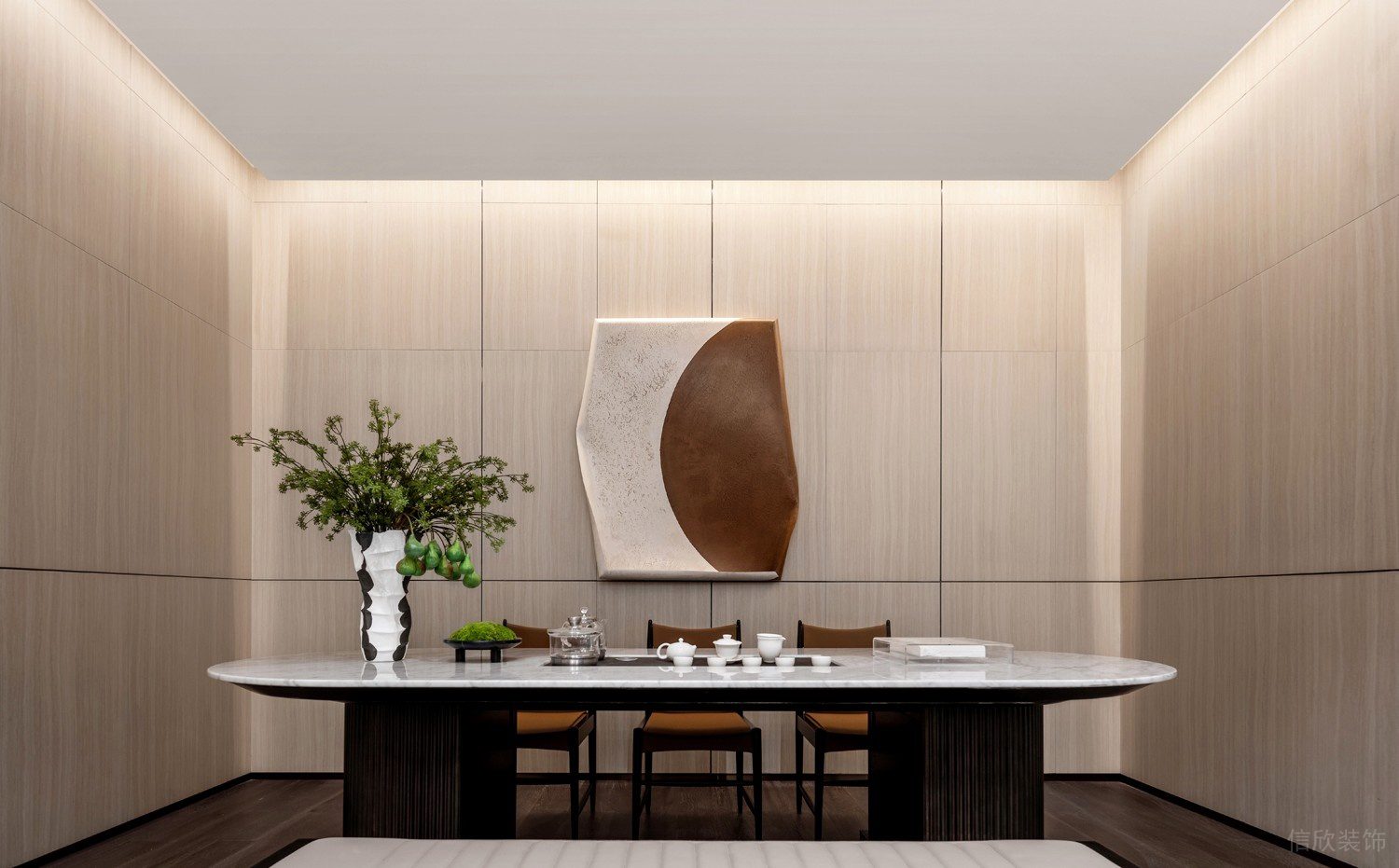 深圳南山思創(chuàng)科技大廈680平方米簡約輕奢風(fēng)辦公室裝修案例茶室 深圳南山思創(chuàng)科技大廈680平方米簡約輕奢風(fēng)辦公室裝修案例茶室