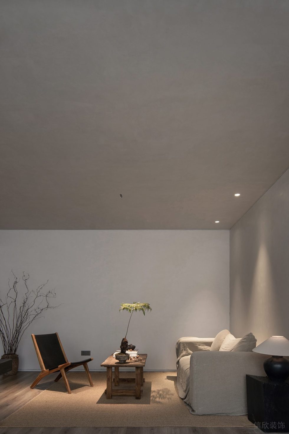 嘉安達(dá)大廈北歐工業(yè)風(fēng)辦公室裝修設(shè)計 獨(dú)立辦公室沙發(fā)休息區(qū)