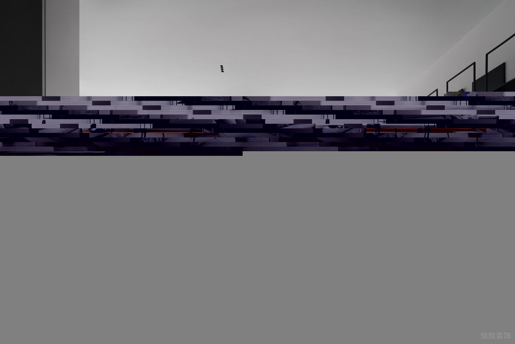 嘉安達(dá)大廈北歐工業(yè)風(fēng)辦公室裝修設(shè)計 員工休息區(qū)