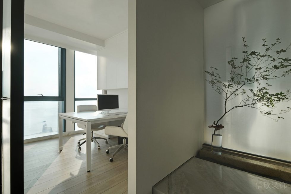 京基濱河時(shí)代大廈現(xiàn)代簡(jiǎn)約風(fēng)辦公室裝修案例 財(cái)務(wù)室