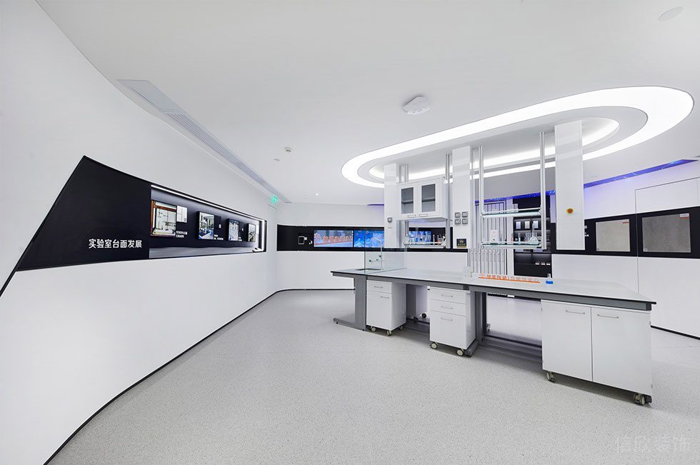 極簡(jiǎn)白色風(fēng)格辦公室裝修設(shè)計(jì)方案 實(shí)驗(yàn)室