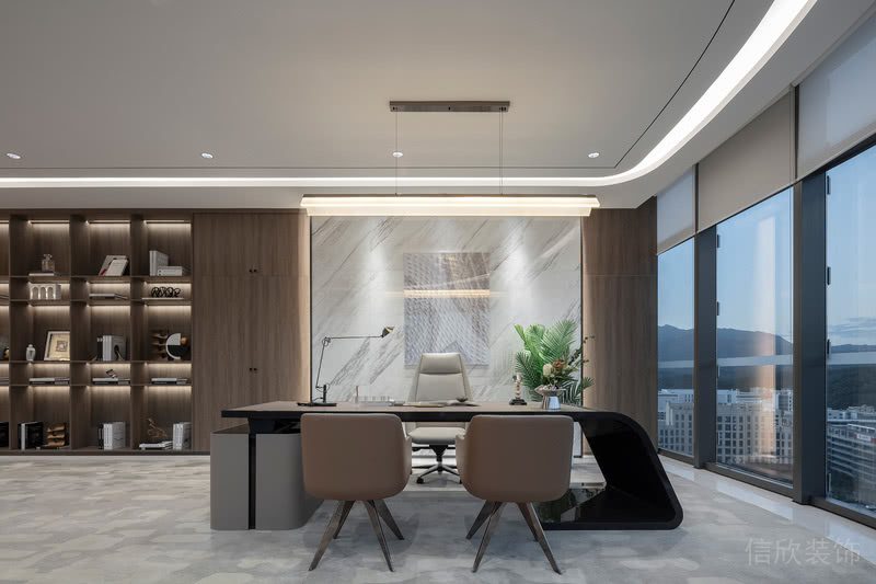 極簡輕奢風(fēng)格辦公室裝修設(shè)計(jì)方案 辦公室