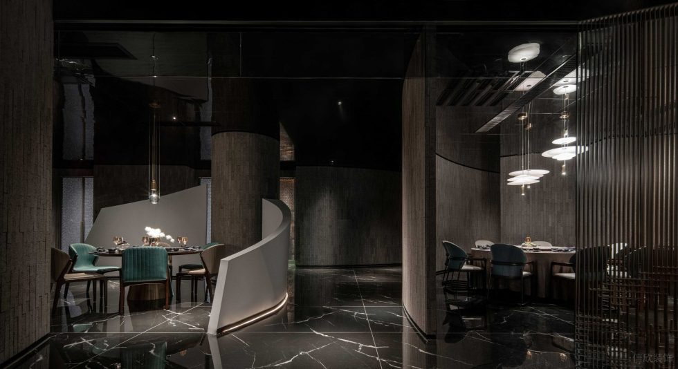 精奢輕工業(yè)中餐廳用餐區(qū)裝修設(shè)計(jì)