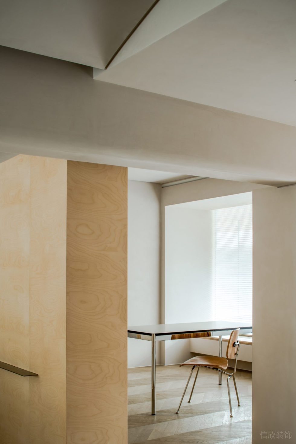 璟霆大廈溫馨原木風(fēng)辦公室裝修方案 獨立辦公室