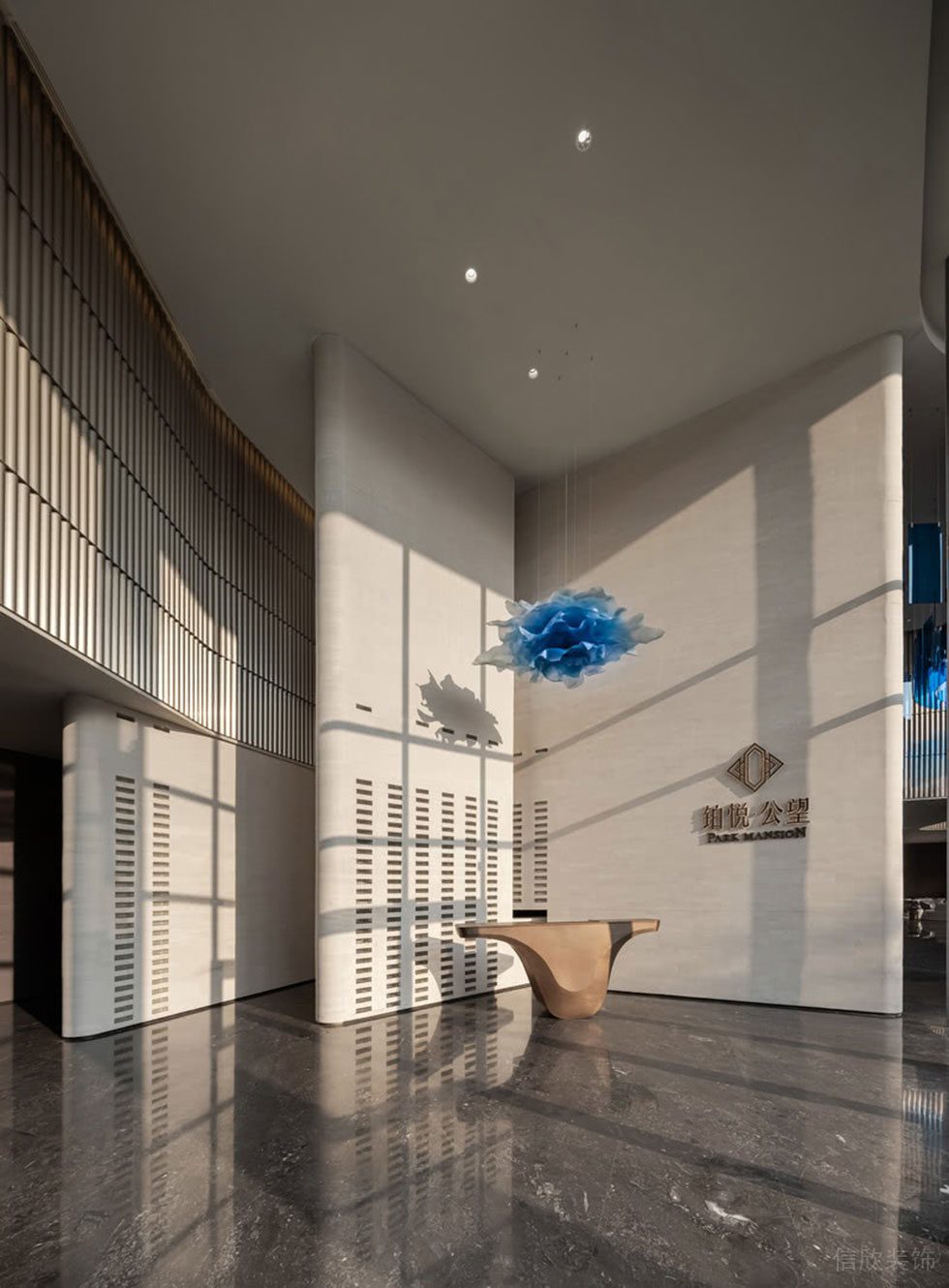 簡約清新低奢風(fēng)格辦公室裝修案例 局部圖