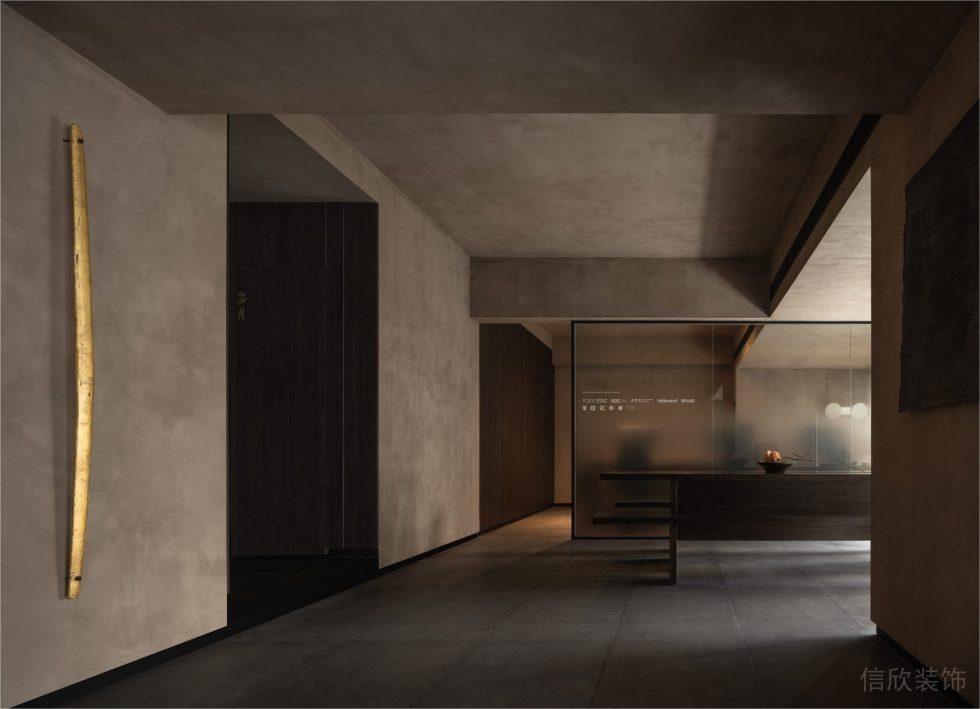 深圳寶安蘅芳科技大廈新古典風格辦公室裝修案例 過道(2)