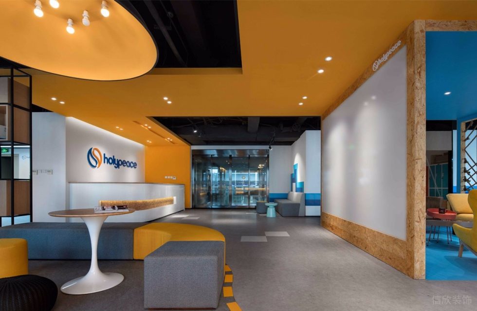 深圳龍崗億源通創(chuàng)新產(chǎn)業(yè)園現(xiàn)代工業(yè)風(fēng)設(shè)計(jì)特色辦公室裝修案例前廳 深圳龍崗億源通創(chuàng)新產(chǎn)業(yè)園現(xiàn)代工業(yè)風(fēng)設(shè)計(jì)特色辦公室裝修案例前廳