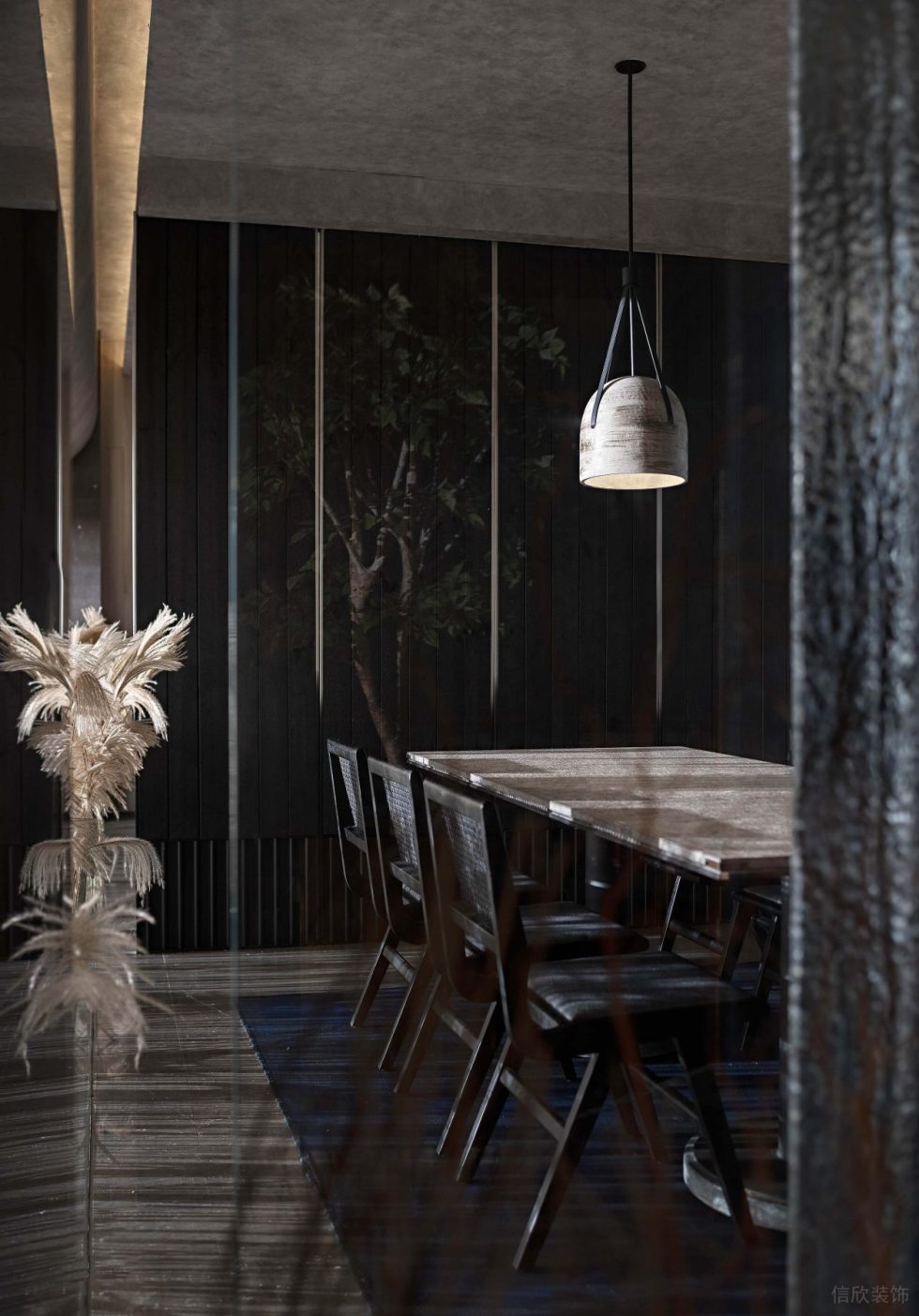 深圳羅湖簡(jiǎn)雅日料餐廳幽靜中型包廂裝修設(shè)計(jì)