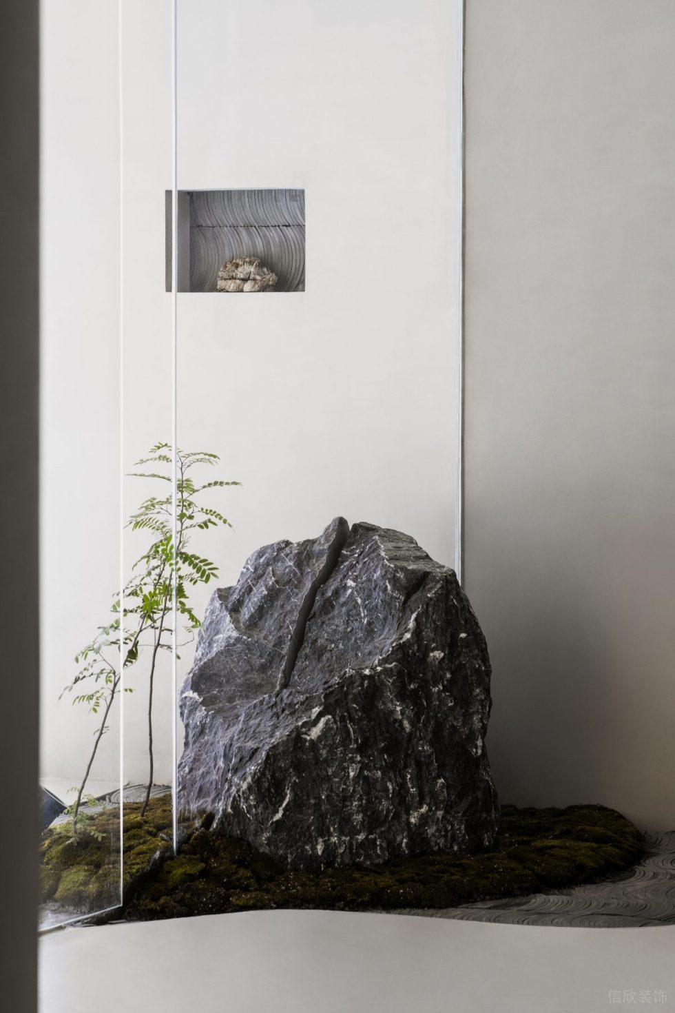 深圳龍華現(xiàn)代簡(jiǎn)約風(fēng)酒館假石景觀裝修設(shè)計(jì)