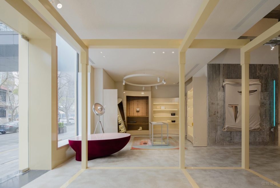 現(xiàn)代風(fēng)服裝店旗艦店裝修設(shè)計(jì)-大廳