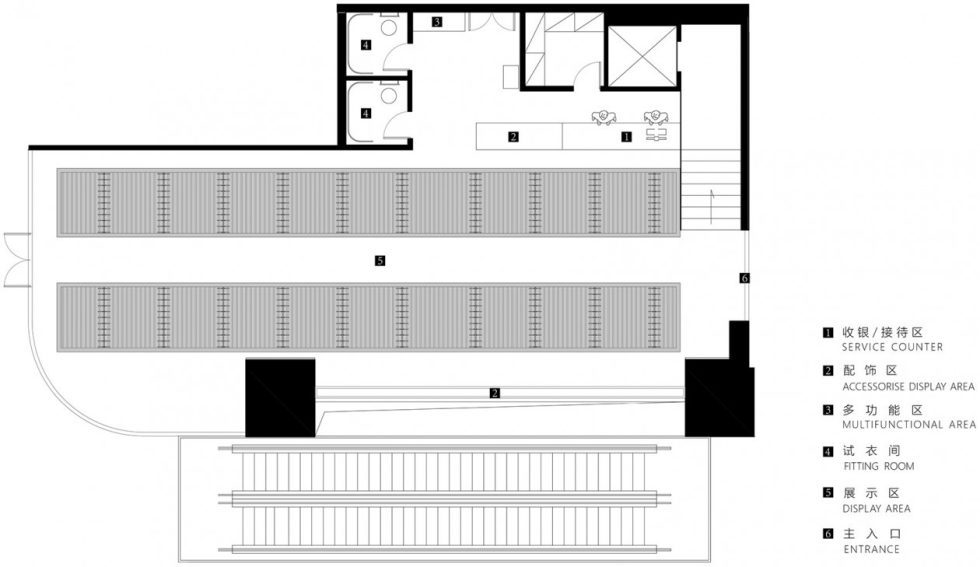 深圳市寶安區(qū)西鄉(xiāng)買手店wfc概念店裝修設(shè)計(jì)-平面圖 深圳市寶安區(qū)西鄉(xiāng)買手店wfc概念店裝修設(shè)計(jì)-平面圖