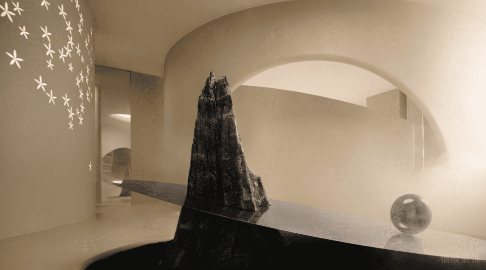 深圳市福田區(qū)八卦嶺現(xiàn)代風(fēng)零售空間 墻面