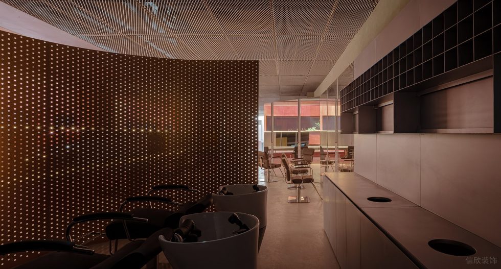 深圳市福田區(qū)筆架山z Zest美發(fā)沙龍裝修設(shè)計效果圖-洗頭區(qū)