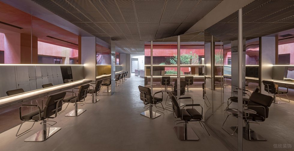 深圳市福田區(qū)筆架山z Zest美發(fā)沙龍裝修設(shè)計效果圖-美發(fā)造型區(qū)