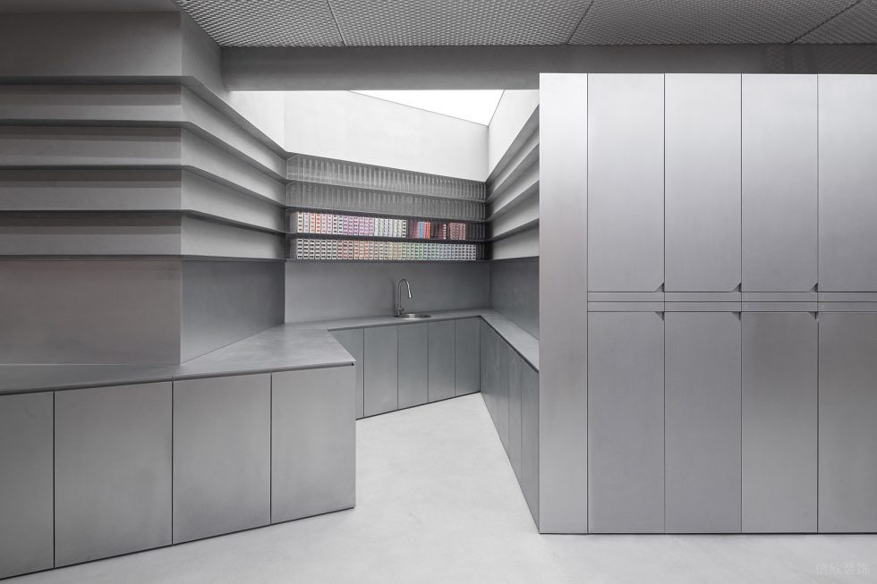 深圳市福田區(qū)筆架山z Zest美發(fā)沙龍裝修設(shè)計效果圖-產(chǎn)品展示區(qū)