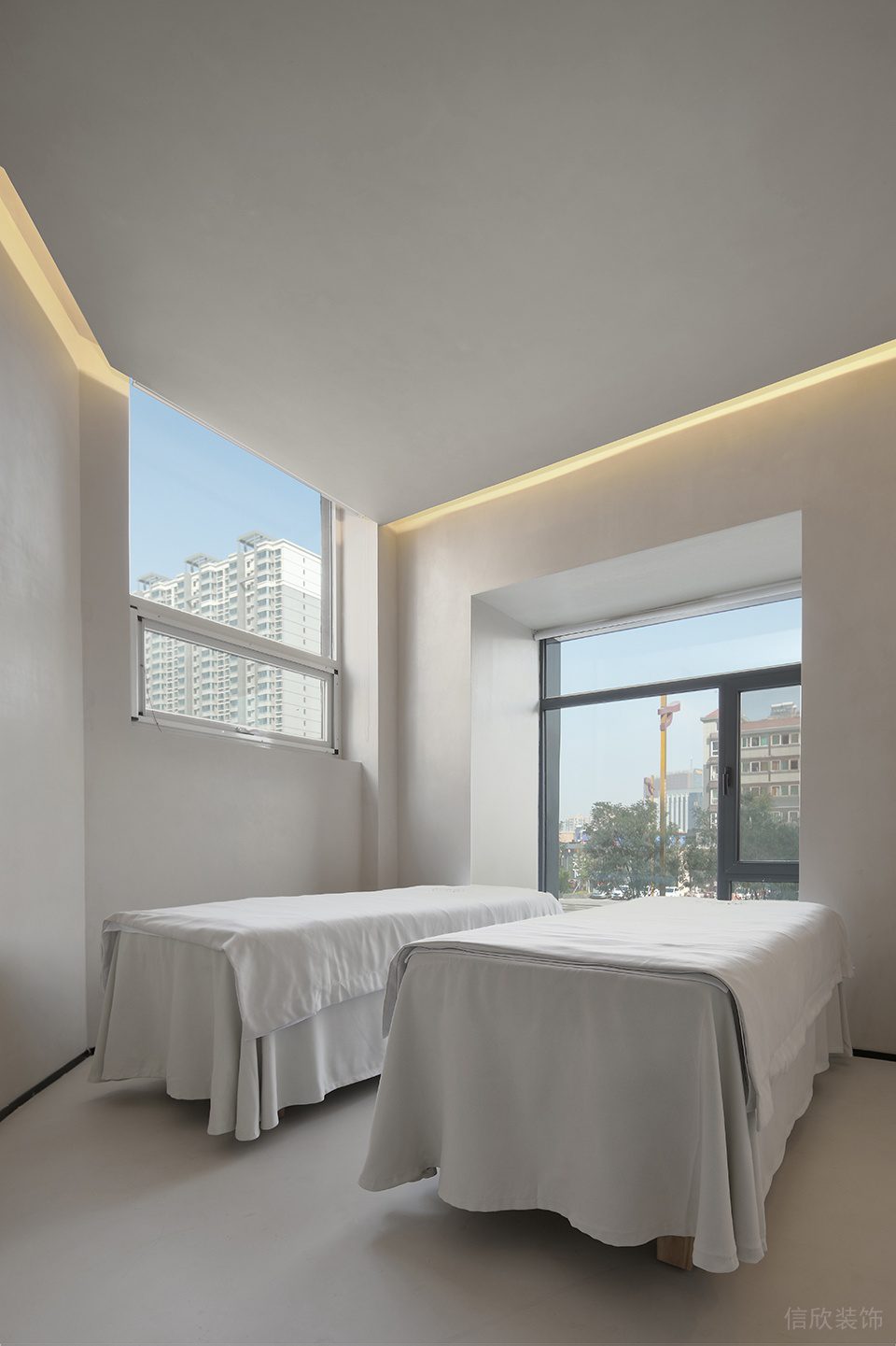 深圳市福田區(qū)車公廟現(xiàn)代風(fēng)abear Beauty愛小熊醫(yī)療美容裝修設(shè)計效果圖-雙人間美容間 深圳市福田區(qū)車公廟現(xiàn)代風(fēng)abear Beauty愛小熊醫(yī)療美容裝修設(shè)計效果圖-雙人間美容間