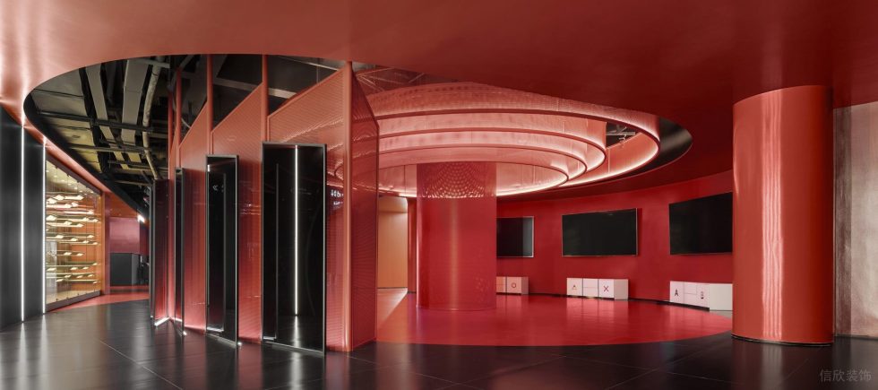 深圳市福田區(qū)上步融創(chuàng)星耀五洲社區(qū)商業(yè)綜合體-紅色潮流俱樂部