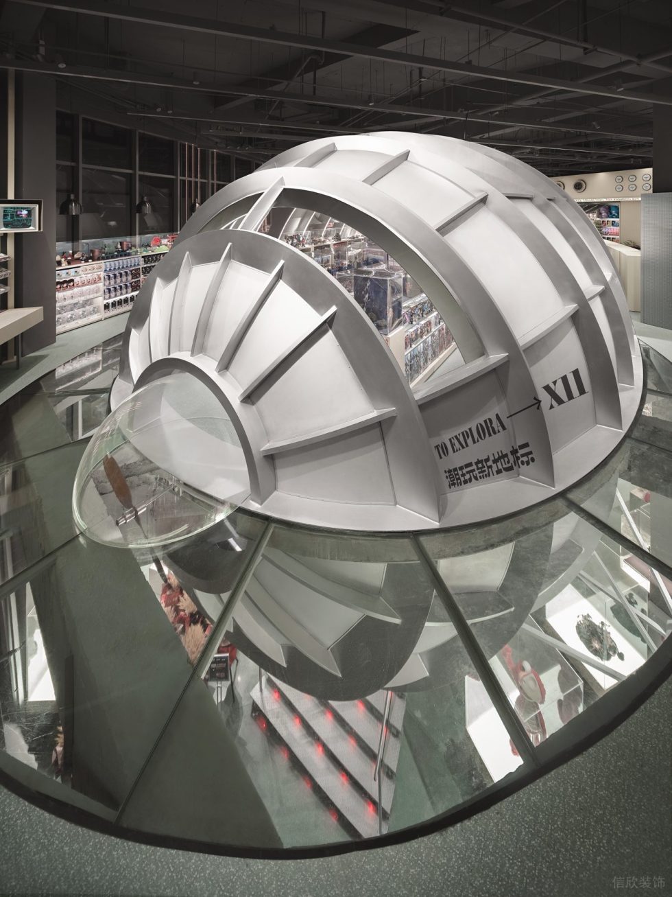 深圳市龍崗區(qū) X11全球潮玩店裝修設(shè)計-二層 深圳市龍崗區(qū) X11全球潮玩店裝修設(shè)計-二層