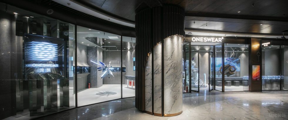 深圳市羅湖區(qū)蔡屋圍現(xiàn)代風(fēng)買手店體驗(yàn)店裝修設(shè)計(jì)-門頭外觀