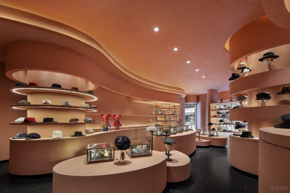 深圳市羅湖區(qū)黃貝嶺what’s Up帽飾店裝修設(shè)計 大廳概覽