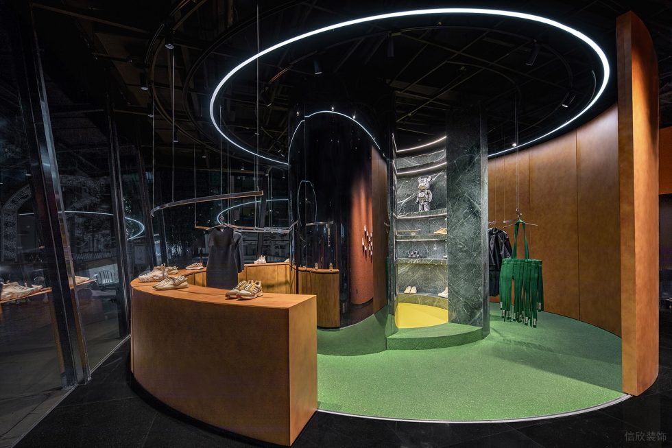 深圳市龍華區(qū)龍華kiks潮牌買手店裝修設(shè)計-大廳