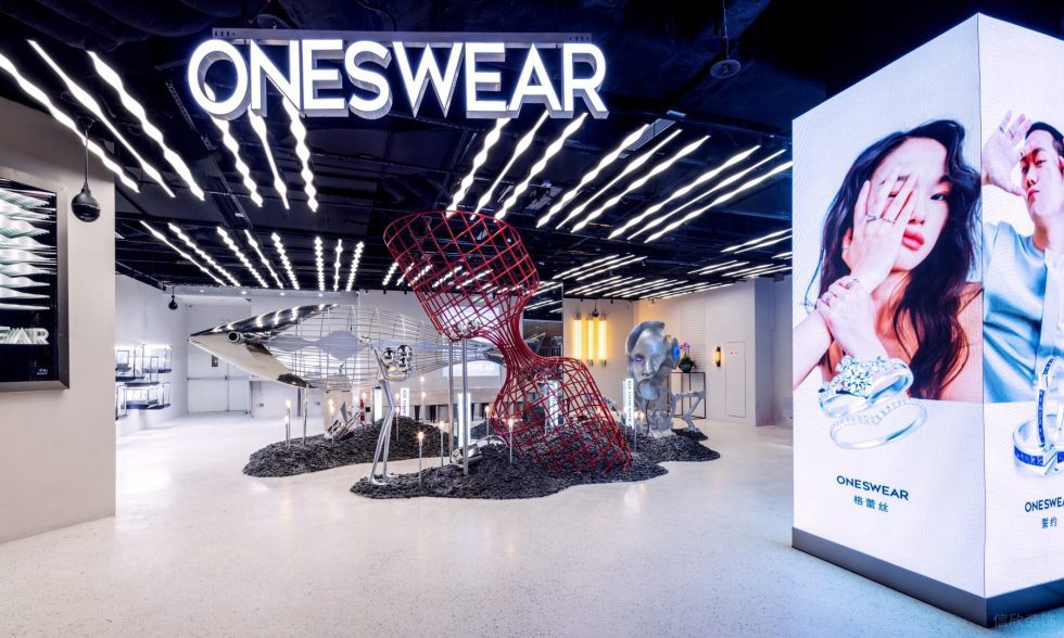 深圳市羅湖區(qū)蓮塘梵誓珠寶旗艦店裝修設(shè)計(jì) 空間入口