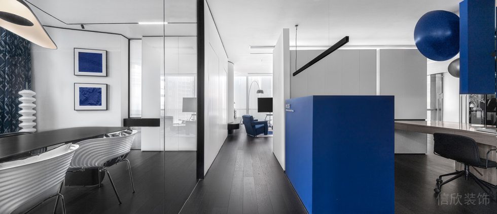 深圳市南山區(qū)科技園西北工業(yè)大學深圳三航現(xiàn)代簡約風辦公室裝修設計案例 區(qū)域概覽圖