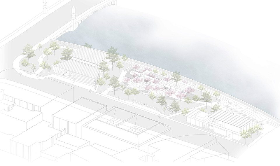 深圳市南山區(qū)南油中石化加油站實(shí)景效果圖-平面圖