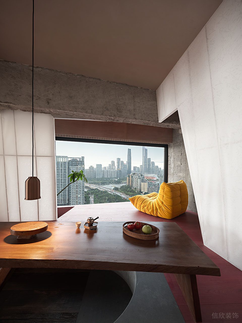 深圳市南山區(qū)塞西科技大廈現(xiàn)代工業(yè)風辦公室裝修設計案例 局部視野圖