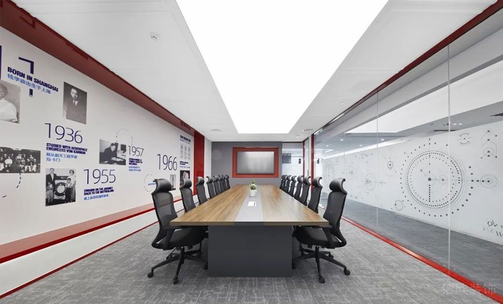 現(xiàn)代極簡主義灰色主調(diào)辦公室裝修設(shè)計(jì)案例 會(huì)議室 (2)