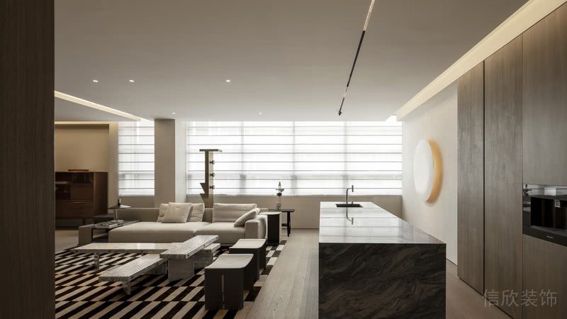 現(xiàn)代原木風格辦公室裝修設計案例 休息茶水區(qū)