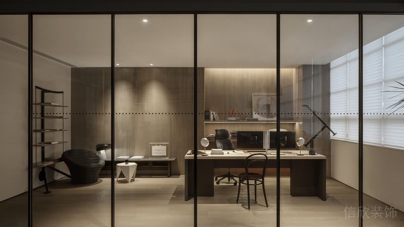 現(xiàn)代原木風(fēng)格辦公室裝修設(shè)計案例 辦公室