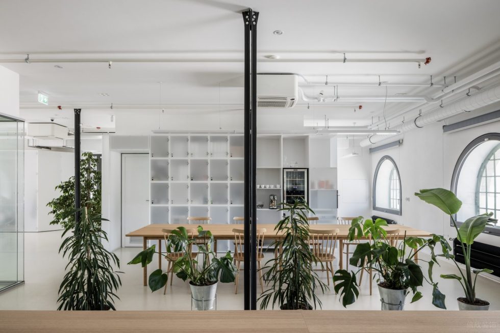 純凈原木風(fēng)辦公室設(shè)計(jì)方案 自然感會(huì)議室