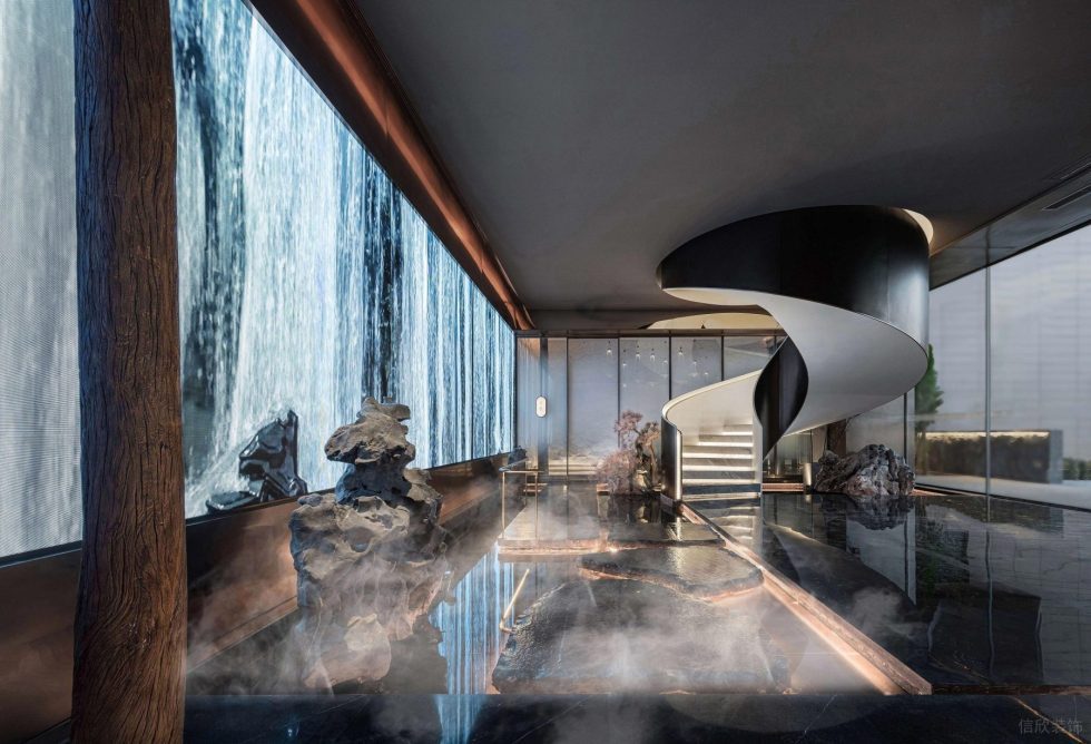 高級奢華餐廳大廳區(qū)域裝修設計