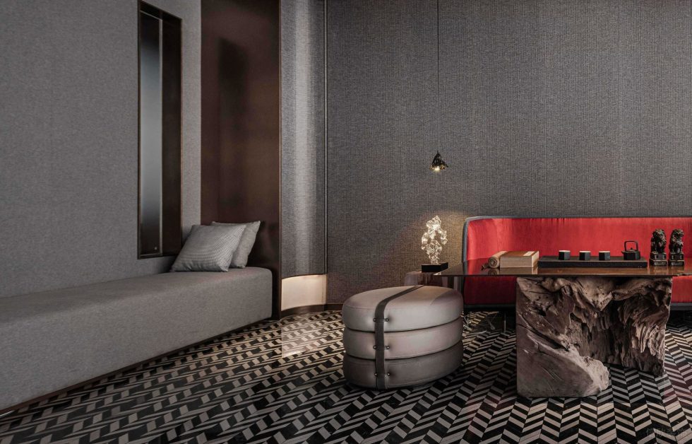 高級奢華餐廳優(yōu)雅品茶區(qū)裝修設計