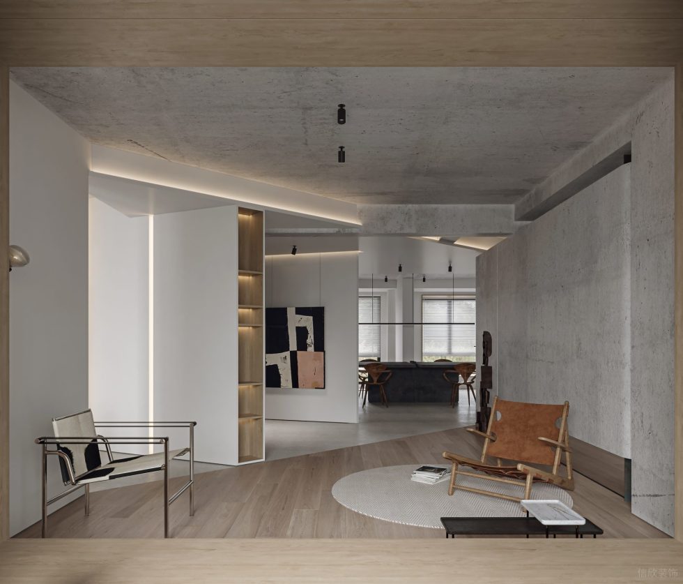 工業(yè)田園風辦公室裝修設(shè)計 休息區(qū)個性化座椅