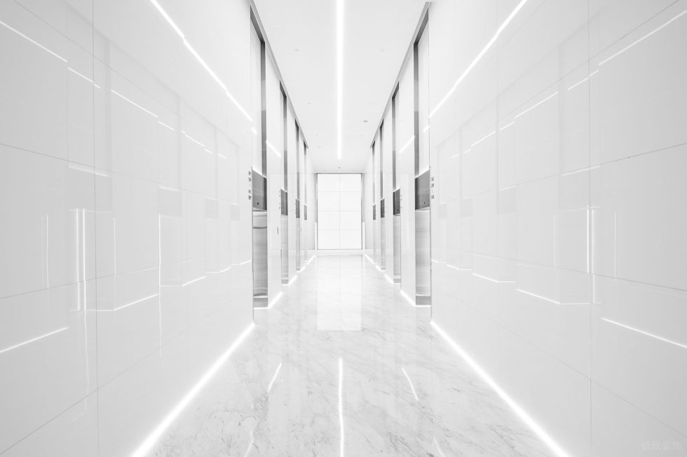 潔白現(xiàn)代風(fēng)辦公室裝修設(shè)計白色電梯間 潔白現(xiàn)代風(fēng)辦公室裝修設(shè)計白色電梯間