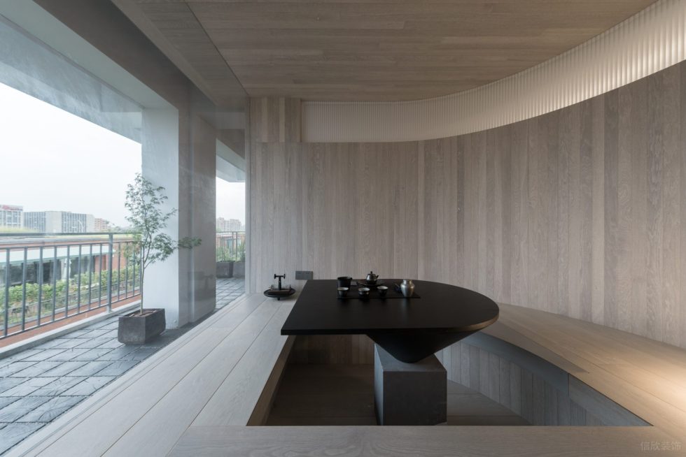 木質(zhì)簡(jiǎn)約風(fēng)辦公室裝修設(shè)計(jì)原木色茶室 木質(zhì)簡(jiǎn)約風(fēng)辦公室裝修設(shè)計(jì)原木色茶室