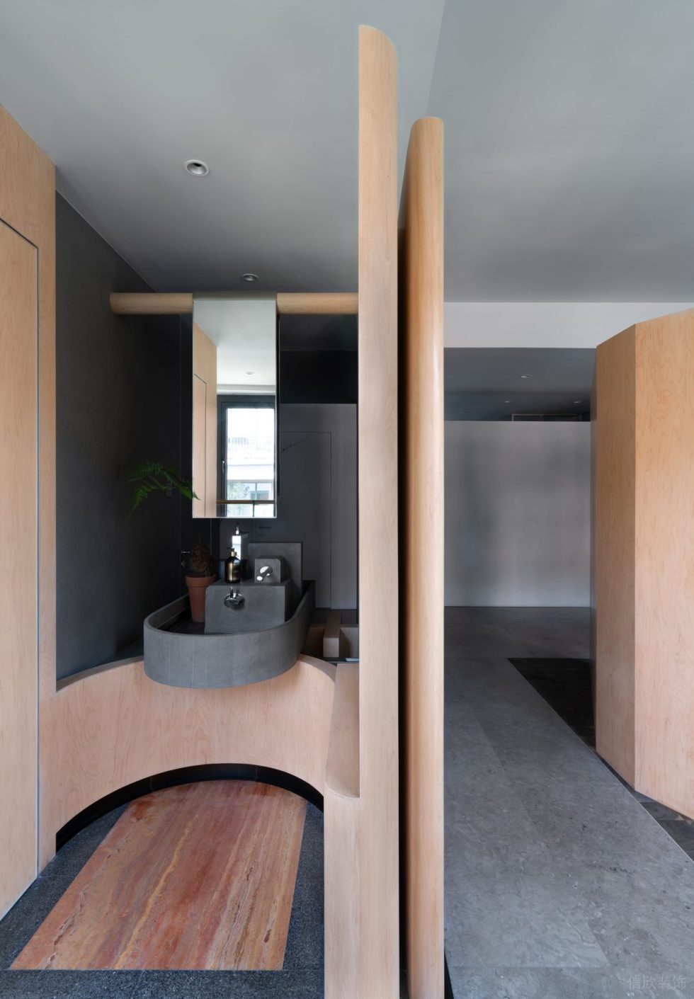 木質(zhì)簡(jiǎn)約風(fēng)辦公室裝修設(shè)計(jì)原木色洗手臺(tái) 木質(zhì)簡(jiǎn)約風(fēng)辦公室裝修設(shè)計(jì)原木色洗手臺(tái)