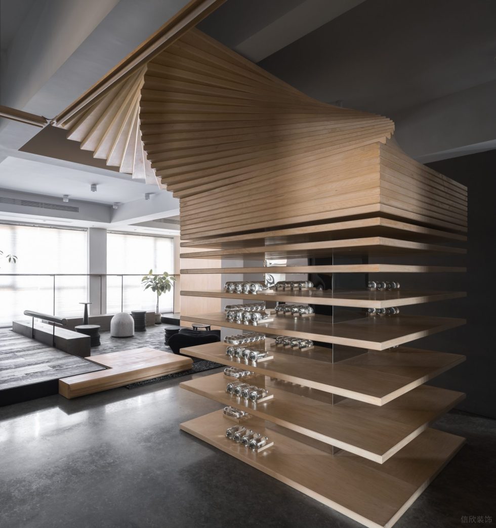 木質(zhì)簡(jiǎn)約風(fēng)辦公室裝修設(shè)計(jì)原木色藝術(shù)裝置 木質(zhì)簡(jiǎn)約風(fēng)辦公室裝修設(shè)計(jì)原木色藝術(shù)裝置