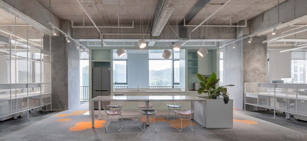 時(shí)尚極簡(jiǎn)風(fēng)辦公室裝修設(shè)計(jì)淺色系茶水休閑區(qū) 時(shí)尚極簡(jiǎn)風(fēng)辦公室裝修設(shè)計(jì)淺色系茶水休閑區(qū)