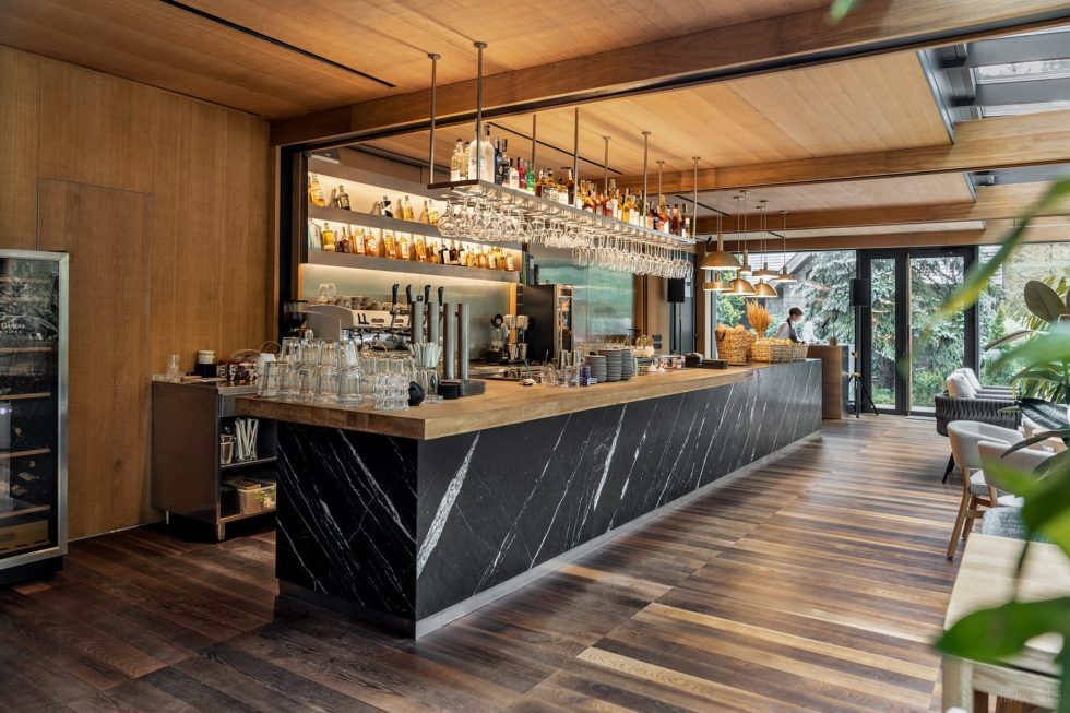 森系休閑風(fēng)西餐廳高奢風(fēng)吧臺裝修設(shè)計(jì)