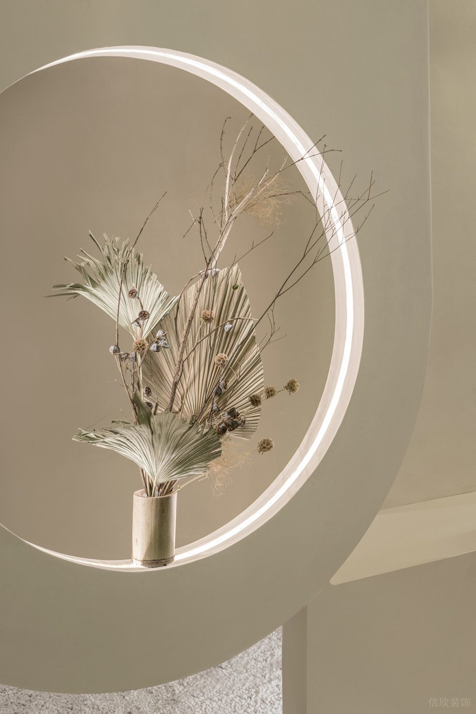 素雅白色甜品店白色植物裝修設(shè)計