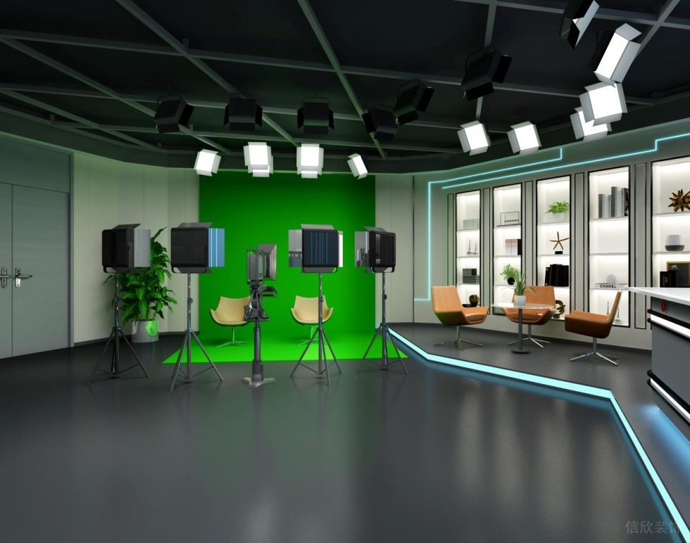 深圳工商銀行直播間虛擬直播區(qū)