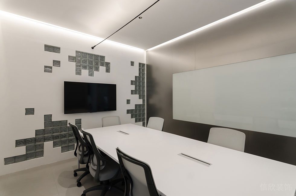 深圳南山后海海信南方簡(jiǎn)約工業(yè)風(fēng)風(fēng)辦公室裝修設(shè)計(jì)案例 辦公區(qū)