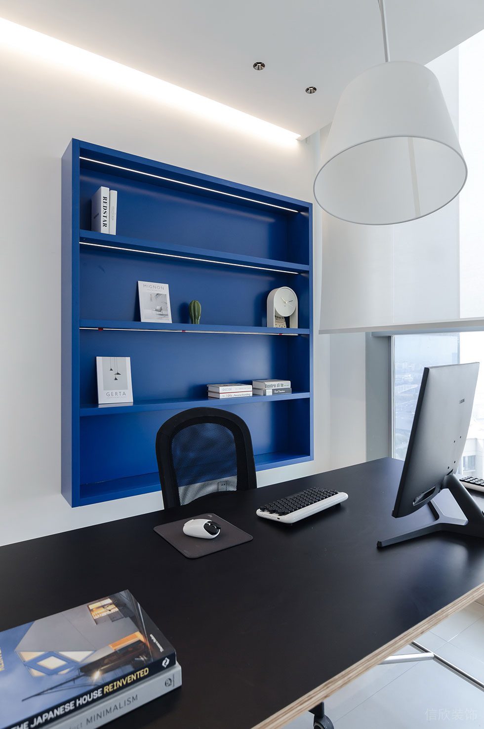 深圳南山后海海信南方簡(jiǎn)約工業(yè)風(fēng)風(fēng)辦公室裝修設(shè)計(jì)案例 會(huì)議室