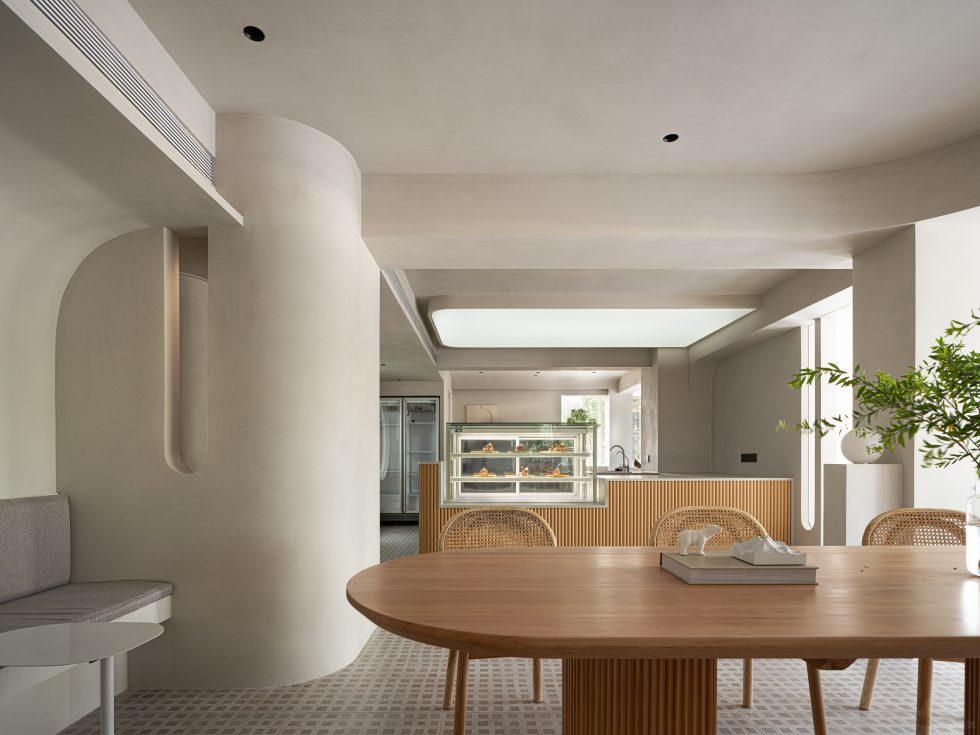 現(xiàn)代簡約風甜品站原木就餐區(qū)就餐區(qū)裝修設計